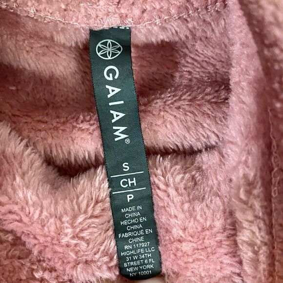 Gaiam | Fuzzy Cowl Neck Sweatshirt - Picture 8 of 10